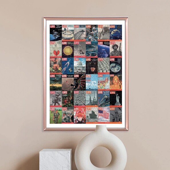 Puzzle Titelseiten des Life Magazine - 1000 Teile