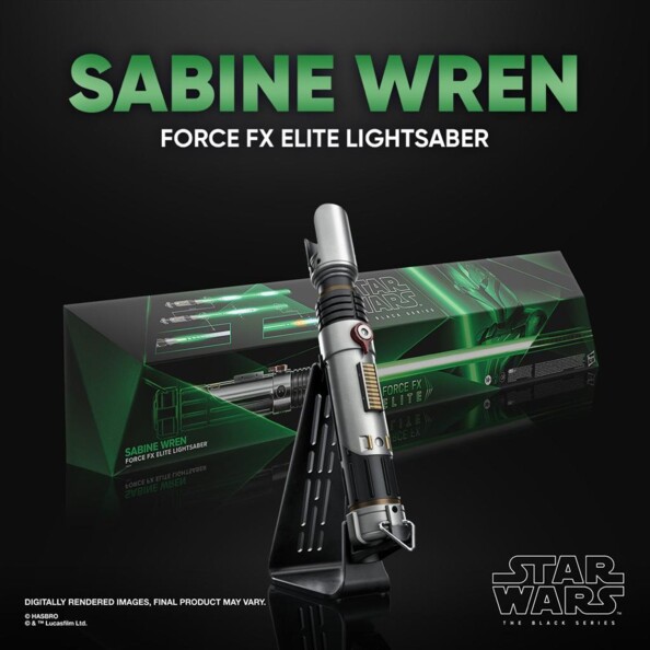 Star Wars - Force FX Elite - Sabine Wrens elektronisches Laserschwert