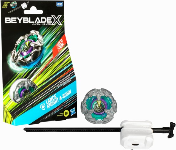 Beyblade X Starter Pack Lance Knight 4-80HN Kreisel mit Starter