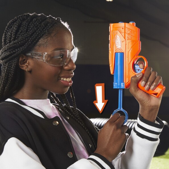 Nerf N Series Ward Dart-Blaster mit 2 N1-Darts für schnelle Battles
