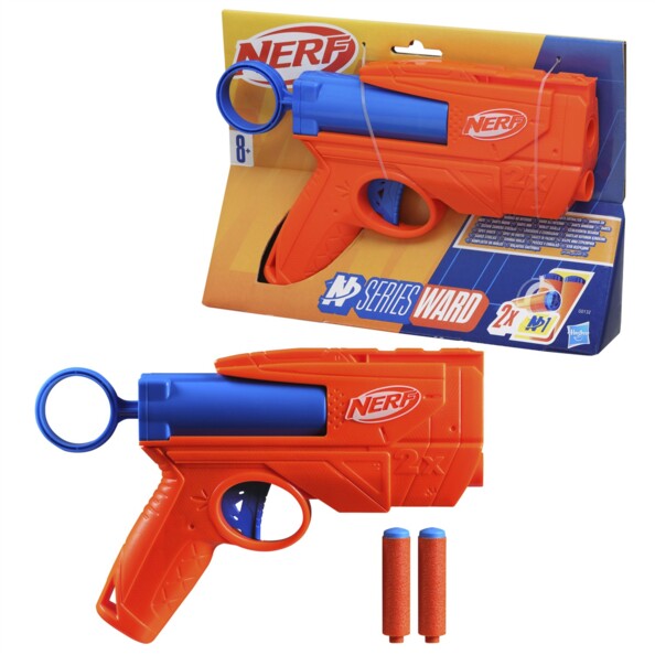 Nerf N Series Ward Dart-Blaster mit 2 N1-Darts für schnelle Battles