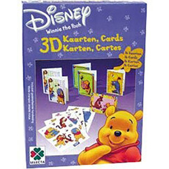16 3D-Grußkarten ,,Winnie Puuh"