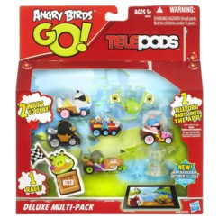 Multi-Pack Deluxe Telepods Angry Birds Go!