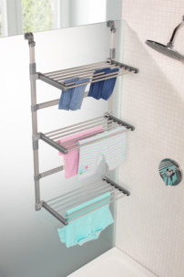Duschwäscheständer – 3 Ebenen
