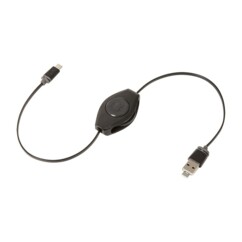 Einziehbares Micro-USB-auf-USB-PowerShare-Kabel