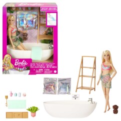Barbie Entspannungsbad-Set mit bunter Seife