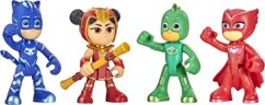 4 Superheldenfiguren PJ Masks Catboy, Eulette, Gecko und An yu
