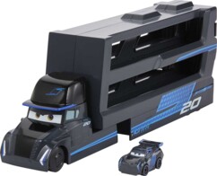 Cars Transporter mit Jackson Storm Mini-Rennwagen