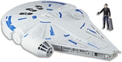 Star Wars Millennium Falcon Schiff mit Han Solo Figur