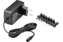 24-W-Universal-Netzteil mit 7 Adaptern