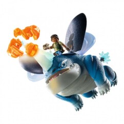  PLAYMOBIL 71082 – Plowhorn & D’Angelo aus Dragons: The Nine Realms!