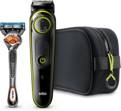 Set mit BT3941 Trimmer und Gillette Fusion5 Rasierer