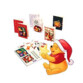 16 3D-Weihnachtskarten „Winnie Puuh“