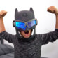 Batman Justice League-Maske mit Stimmwechselvorrichtung