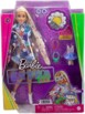 Barbie Extra Puppe mit Blumenkleid und Häschen