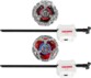 Transformers Beyblade X Optimus Prime 4-60P vs Megatron 4-80B Kreisel