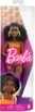 Fashionistas Barbie, schwarzes lockiges Haar und bunte Kleidung