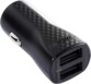 Dual-USB-Kfz-Ladegerät 2,4 A mit USB-A auf Micro-USB/USB-C-Kabel