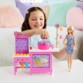 Barbie-Puppe mit Kiosk und Zuckerwattenstand