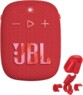 Bluetooth-kompatibler tragbarer Lautsprecher Wind 3S – Rot