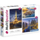 3 Puzzles Paris/Dubai/New York - 2 x 1000 Teile und 1 x 500 Teile