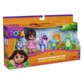 Figuren-Set „Dora und ihre Freunde“: Boots, Tico, Isa und Trio Fiesta