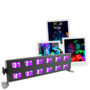 BoomtoneDJ UV LED BAR 12X1W est une barre équipée de deux rangées de 6 LED UV